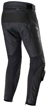 Cortech-Revo-Sport-Women's-Leather-Motorcycle-Pants-Black-Rear-View