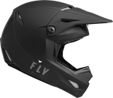 Fly-Racing-Kinetic-Solid-Matte-Black-Motorcycle-Helmet-side-view