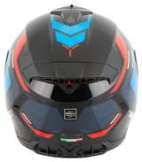 Nolan-N80-8-Ally-Full-Face-Motorcycle-Helmet-Black-Blue-Red-Rear-View