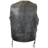 Jafrum-Distressed-Grey-Ten-Pocket-Cowhide-Leather-Vest-back-view