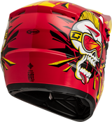 Gmax-Youth-MX-46Y-Unstable-Off-Road-Motorcycle-Helmet-red-yellow-back-side-view