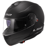 LS2-Strobe-II-Solid-Modular-Motorcycle-Helmet-SunShield-Matte Black-Main