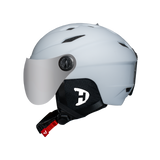 Daytona-Carver-Snow-Helmet-with-Shield-White-side-view