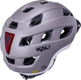 Kali-Traffic-2-0-Solid-Half-Face-Bicycle-Helmet-Stone-grey-back-view