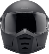 Biltwell-Lane-Splitter-22.06-Solid-Full-Face-Motorcycle-Helmet-flat-black-front-view