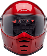 Biltwell-Lane-Splitter-22.06-Solid-Full-Face-Motorcycle-Helmet-Red-front-view