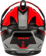 Gmax-GM-11-Decima-Black-Red-Full-Face-Motorcycle-Helmet-back-view