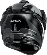 Gmax-GM-11-Decima-Black-Grey-Full-Face-Motorcycle-Helmet-back-side-view