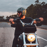 Daytona-Cruiser-Money-Open-Face-Motorcycle-Helmet-pic