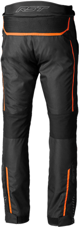 RST-Maverick-EVO-CE-Men's-Motorcycle-Textile-Pants-Black-Orange-back-view