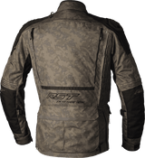 RST-Pro-Series-Ranger-CE Men's Motorcycle-Textile-Jacket-Digi-Green-back-view