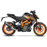 LeoVince-LV-One-EVO-Slip-On-Exhaust-KTM-390-Duke 2021-2023-KTM-125-Duke-2021-Carbon-Fiber