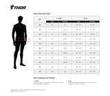 Thor-Men's-Range-MX-Motorcycle-Textile-Pants-size-chart