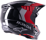 Alpinestars-S-M5-Honda-Motorcycle-Helmet-Black-Red-back-view