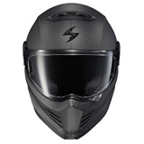 Scorpion-Exo-Covert-FX-Carbon-Full-Face-Motorcycle-Helmet-Matte-Black-front