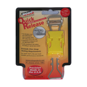 Echo Quick Release Buckle for Motorcycle Helmets AC1201Yellow