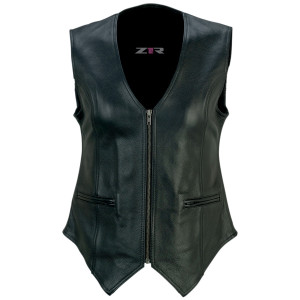 Z1R Women's Scorch Leather Vest