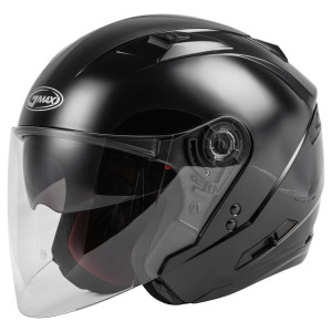 GMax 2021 OF77 Open Face Helmet-Black