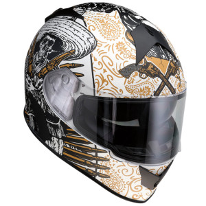 Z1R Warrant Sombrero Helmet - White