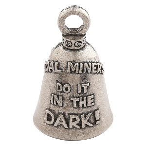 Biker Motorcycle Bells - Guardian Bell Coal Miner