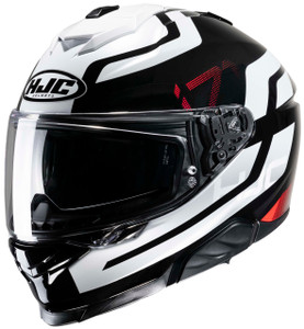 HJC-i71-ENTA-Full-Face-Motorcycle-Helmet-White/Black/Red-Main