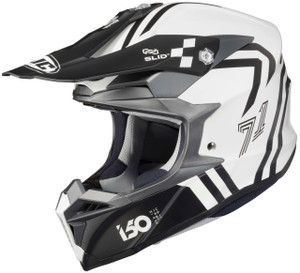 HJC-i50 HEX-Off-Road-Motorcycle-Helmet-White/Black/Grey-Main