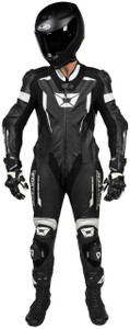 Cortech-Sector-Pro-Air-Motorcycle-Race-Suit-Black/White-Main