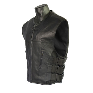 SWAT-Team-Bulletproof-Style-Cowhide-Leather-Vest-main