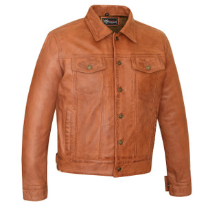 Leather Hybrid Jacket - Ready-to-Wear 1A8XB9