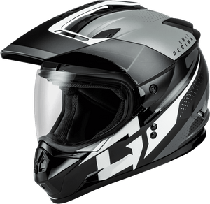 Gmax-GM-11-Decima-Black-Grey-Full-Face-Motorcycle-Helmet-main
