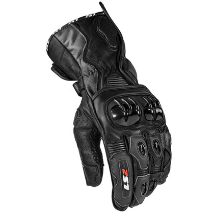 LS2 Swift Motorcycle Gloves-Black
