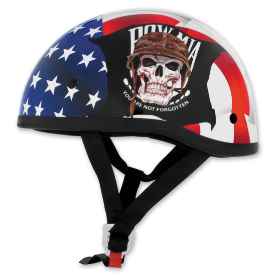 Skid Lid Original POW MIA Half Helmet