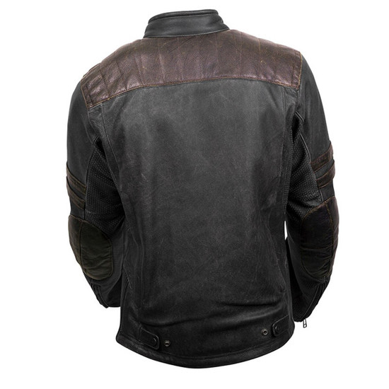 Scorpion 1909 Leather Jacket - Back View
