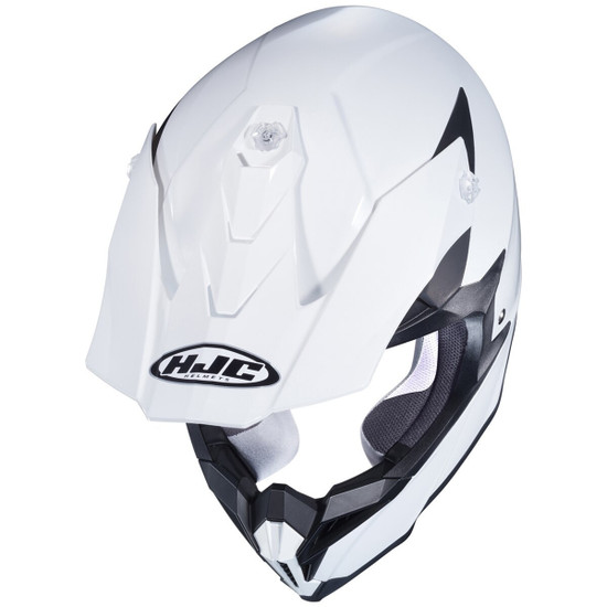 HJC i-50 Helmet - White Top View