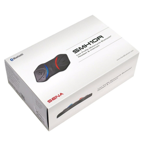 Sena SMH10R Low Profile Single Motorcycle Bluetooth Headset and Intercom