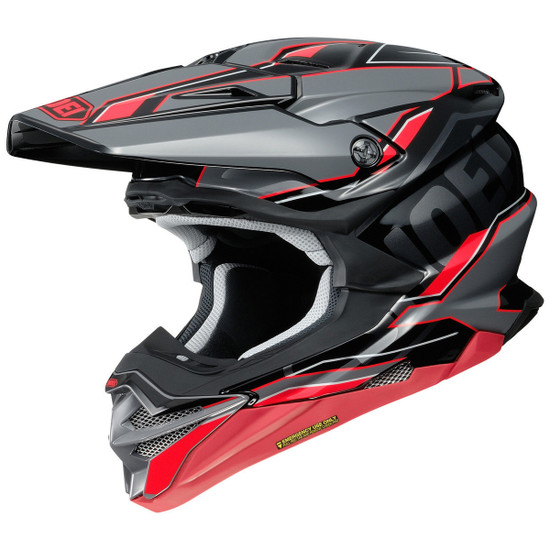 Shoei VFX-EVO Allegiant Helmet - Black/Red