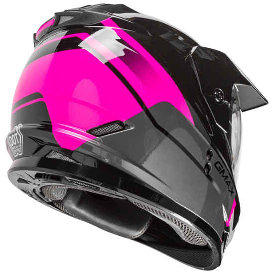 GMax Women's GM11D Scud Helmet - Rear View