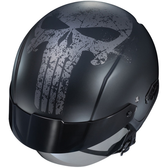 HJC IS-Cruiser Punisher Half Helmet