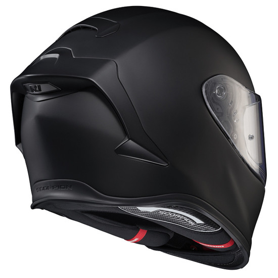 Scorpion EXO-R1 Air Helmet - Matte Black Rear View