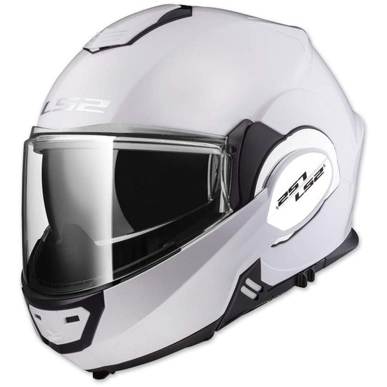 LS2 Valiant Modular Helmet - White