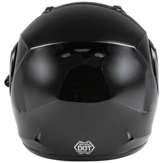 GMax MD-04S Snow Modular Helmet With Electric Shield - Back View
