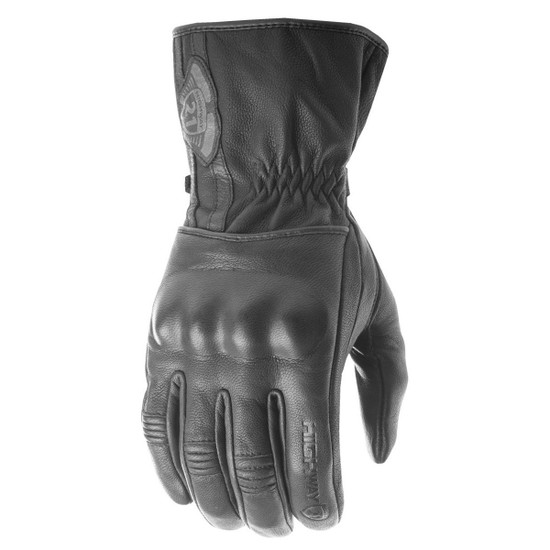 Highway 21 Hook Leather Motorcycle Gloves