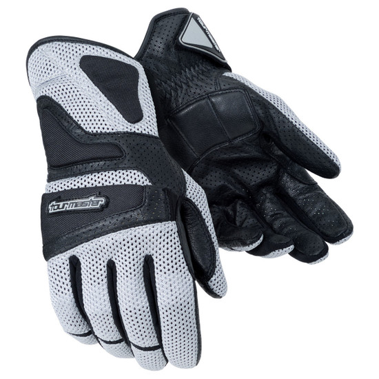 Tour Master Intake Air Mesh Gloves - Silver