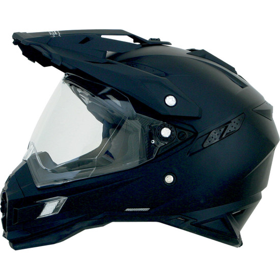 AFX FX-41DS Dual Sport Helmet - Flat Black