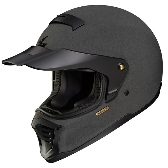 Scorpion EXO-HX1 Helmet-Graphite-Visor-View