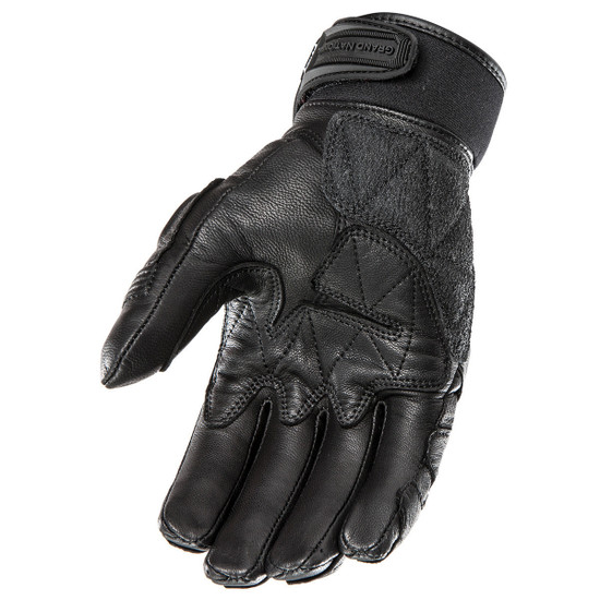 Joe Rocket Grand National Leather Gloves - Palm View