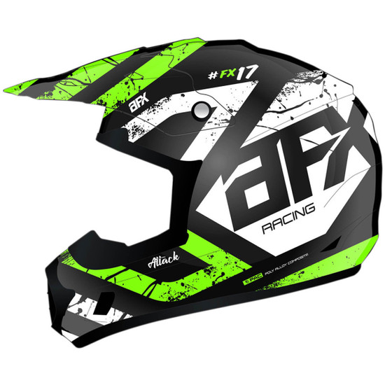 AFX FX-17 Youth Attack Helmet - Green