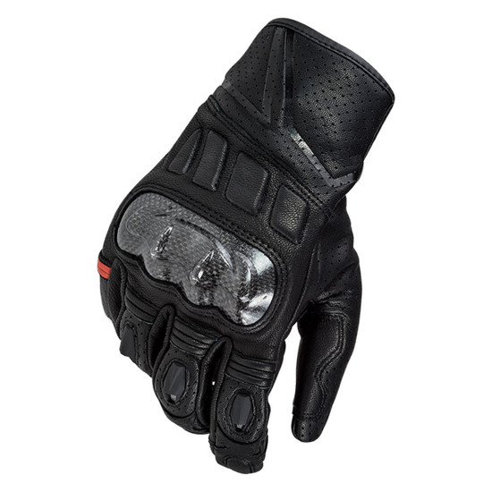 LS2 Spark Motorcycle Gloves-Black