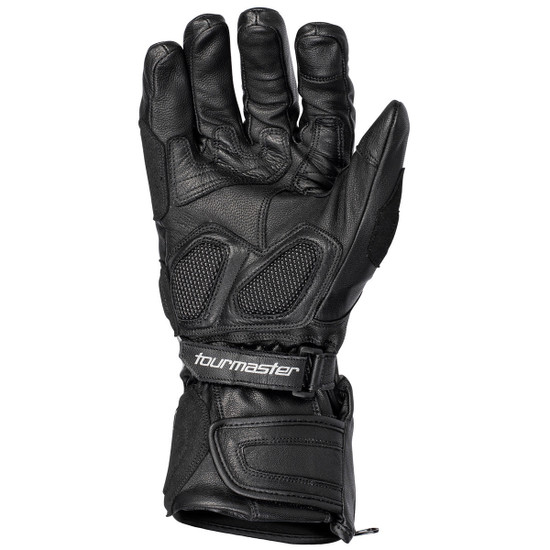 Tour Master Super-Tour WP Leather Gloves - Black Palm View