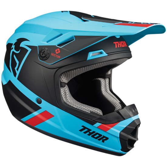Thor Youth Sector MIPS Helmet - Black/Blue